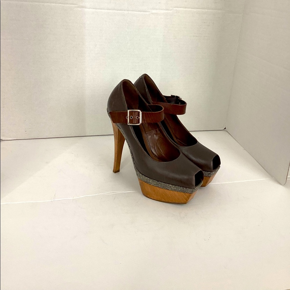 Marni Mary Jane stiletto heels.